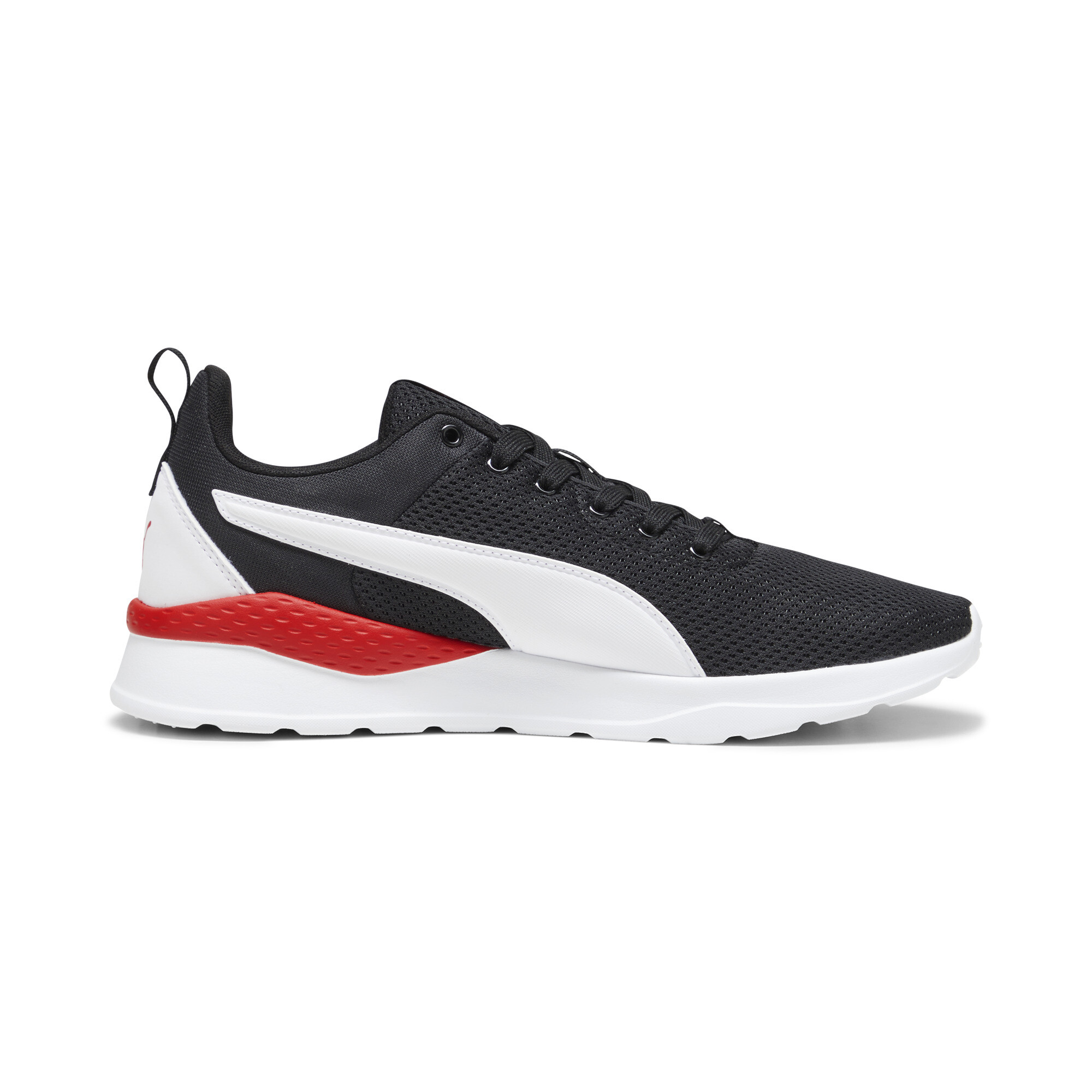 PUMA Anzarun Lite sportschoenen, Zwart/Rood/Wit, Maat 47 thumbnail 3