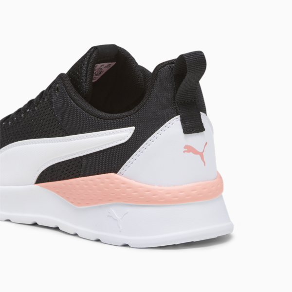 Anzarun Lite Trainers, PUMA Black-PUMA White-Peach Smoothie, large-ZAF