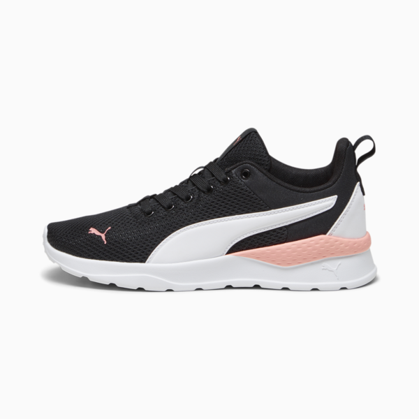 Anzarun Lite Trainers, PUMA Black-PUMA White-Peach Smoothie, large-ZAF