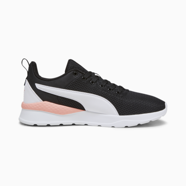 Anzarun Lite Trainers, PUMA Black-PUMA White-Peach Smoothie, large-ZAF