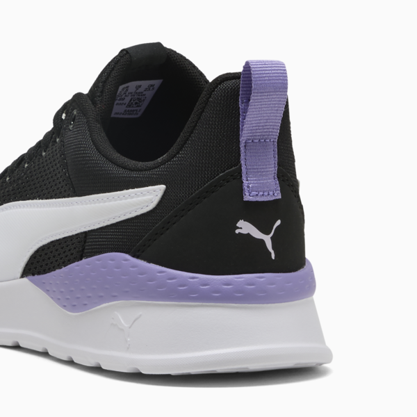 Anzarun Lite Trainers, PUMA Black-PUMA White-Lavender Alert, large-MEX