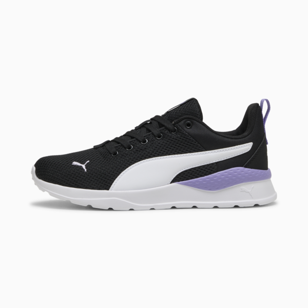 Anzarun Lite Trainers, PUMA Black-PUMA White-Lavender Alert, large-MEX