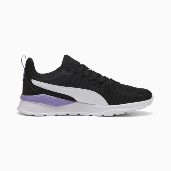 Anzarun Lite Trainers, PUMA Black-PUMA White-Lavender Alert, large-MEX