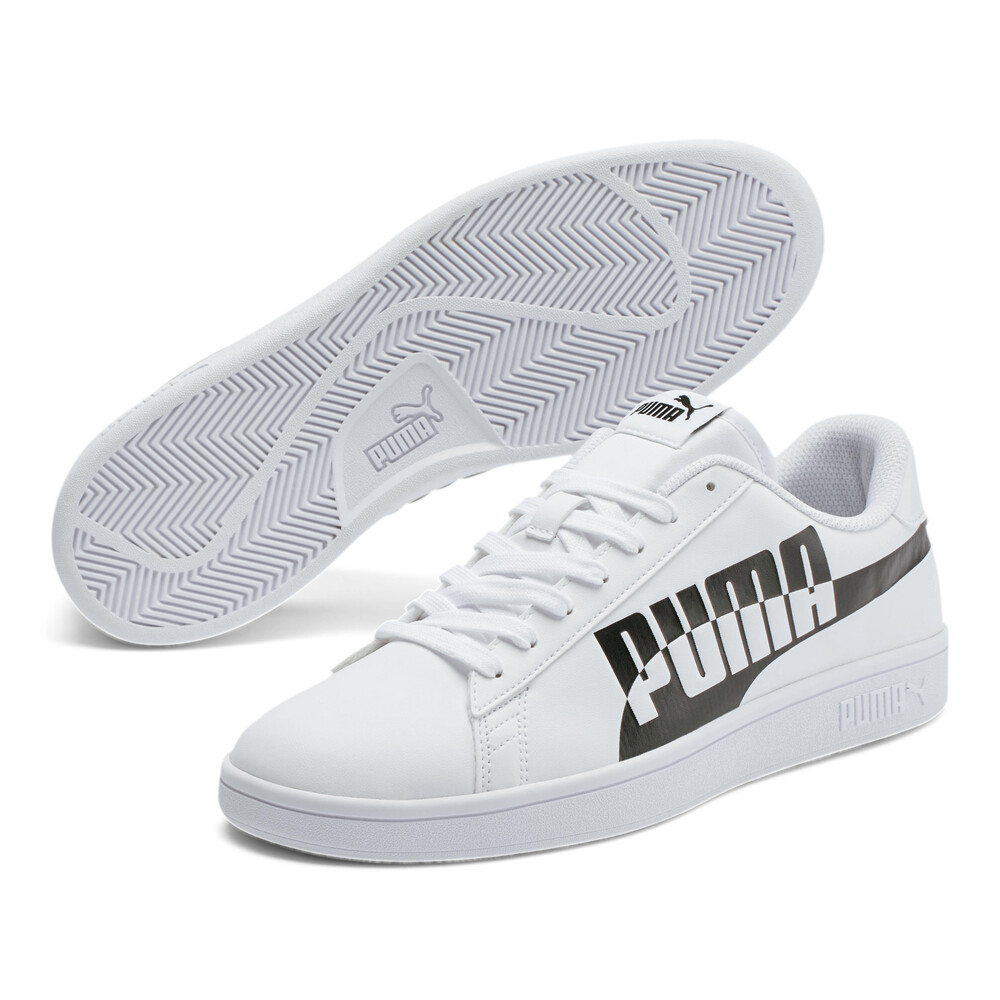 

PUMA - Кеды PUMA Smash v2 Max – Puma White-Puma Black –, Белый