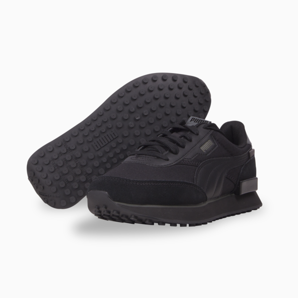 Future Rider Play On Sneakers, Puma Black-Puma Black, large-MEX