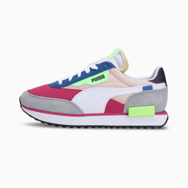 Future Rider Play On Sneakers, Beetroot Purple-Puma White-Glacial Blue, large-MEX