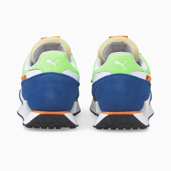 Future Rider Play On Sneakers, Puma White-Fizzy Lime-Puma Royal, large-ZAF
