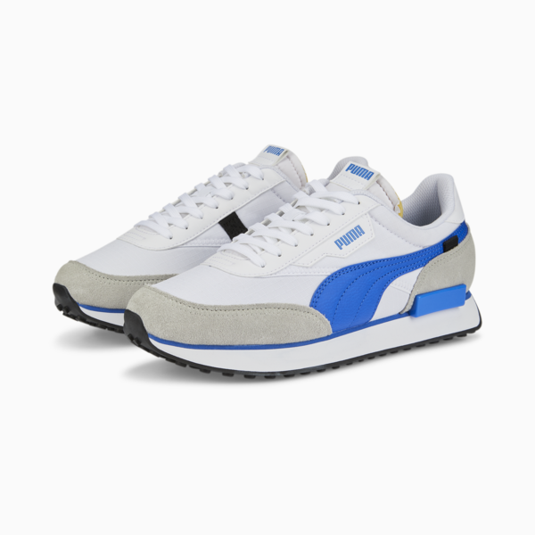 Future Rider Play On Sneakers, Puma White-Bluemazing, large-MEX