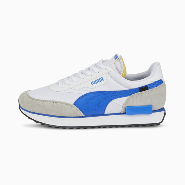 Future Rider Play On Sneakers, Puma White-Bluemazing, large-MEX