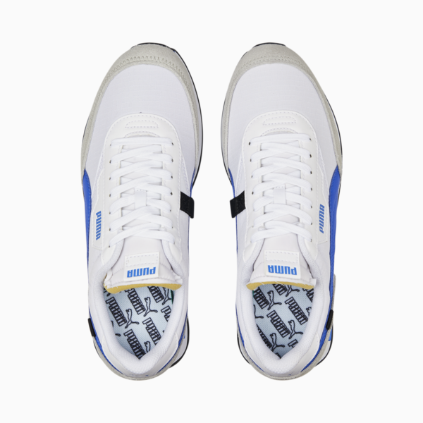 Future Rider Play On Sneakers, Puma White-Bluemazing, large-MEX
