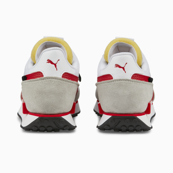 Future Rider Play On Sneakers, Puma White-High Risk Red, large-MEX