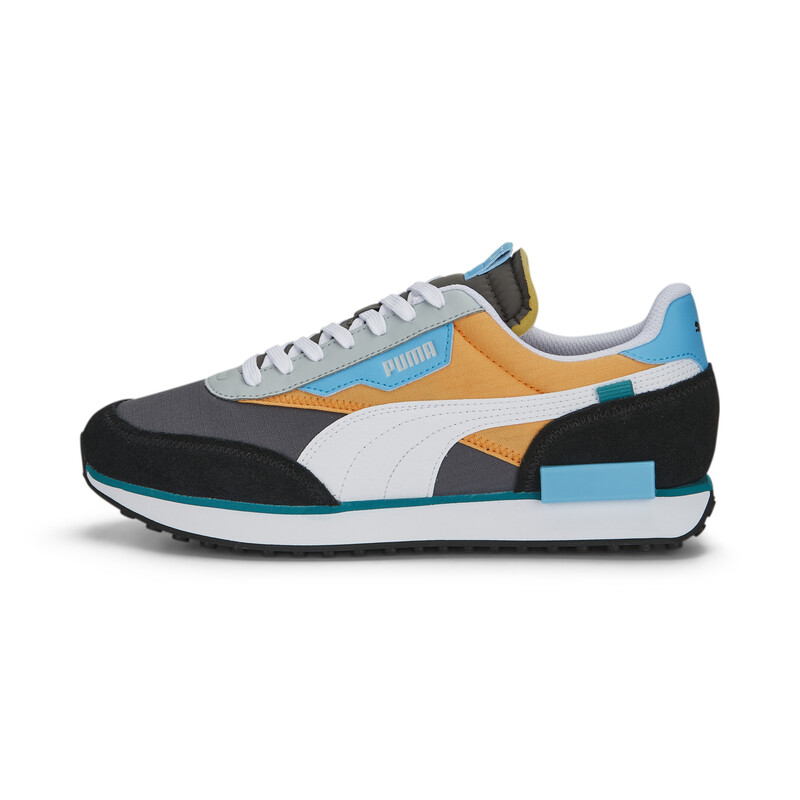 

Men's PUMA Future Rider Play On Unisex Sneakers, White/gray