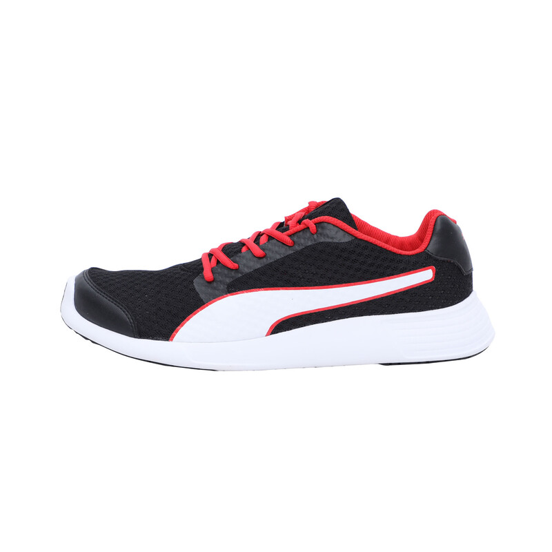

Men's PUMA Nocturnal Sneakers, White/black/red