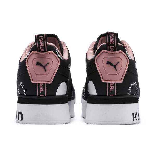 karl lagerfeld platform trainers