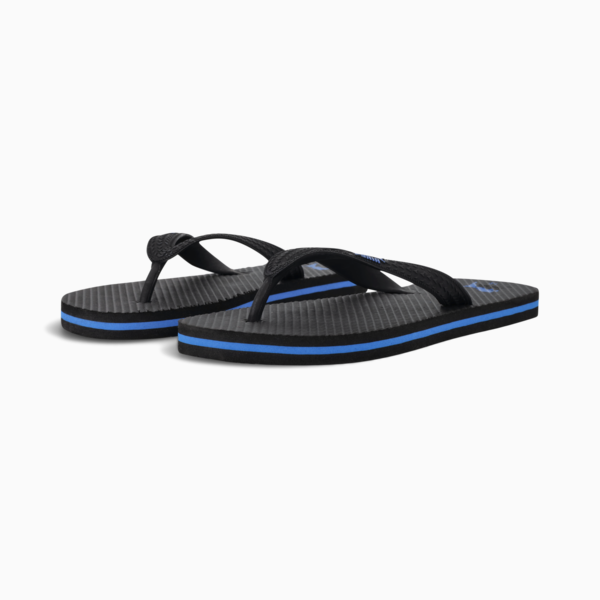 First Flip II Men's Flip Flops, PUMA Black-Hyperlink Blue, large-ZAF