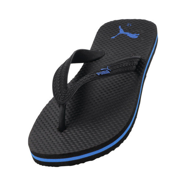 First Flip II Men's Flip Flops, PUMA Black-Hyperlink Blue, large-ZAF