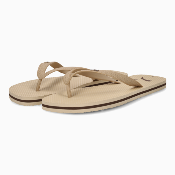 First Flip II Men's Flip Flops, Sand Dune-Espresso Brown, large-ZAF