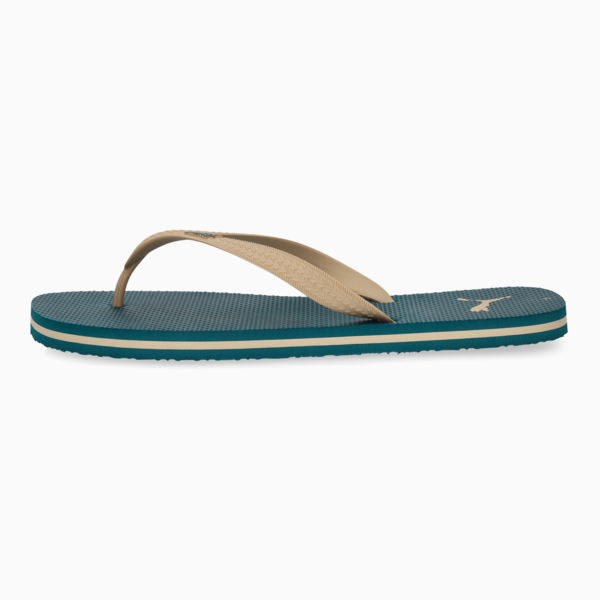 First Flip II Men's Flip Flops, Cold Green-Sand Dune, large-ZAF