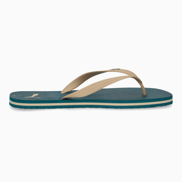 First Flip II Men's Flip Flops, Cold Green-Sand Dune, large-ZAF