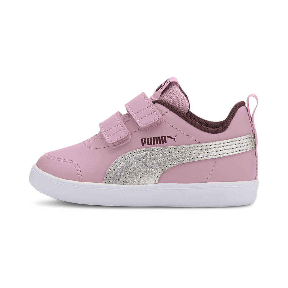 Courtflex V2 Bebek Ayakkabi Pembe Puma Puma Turkiye Resmi Alisveris Sitesi