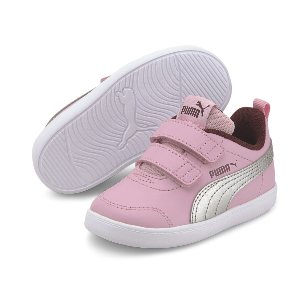 Courtflex V2 Bebek Ayakkabi Pembe Puma Puma Turkiye Resmi Alisveris Sitesi