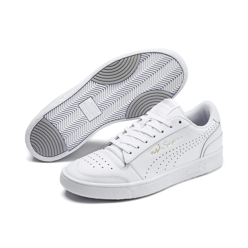 puma ralph sampson lo sneakers in triple white