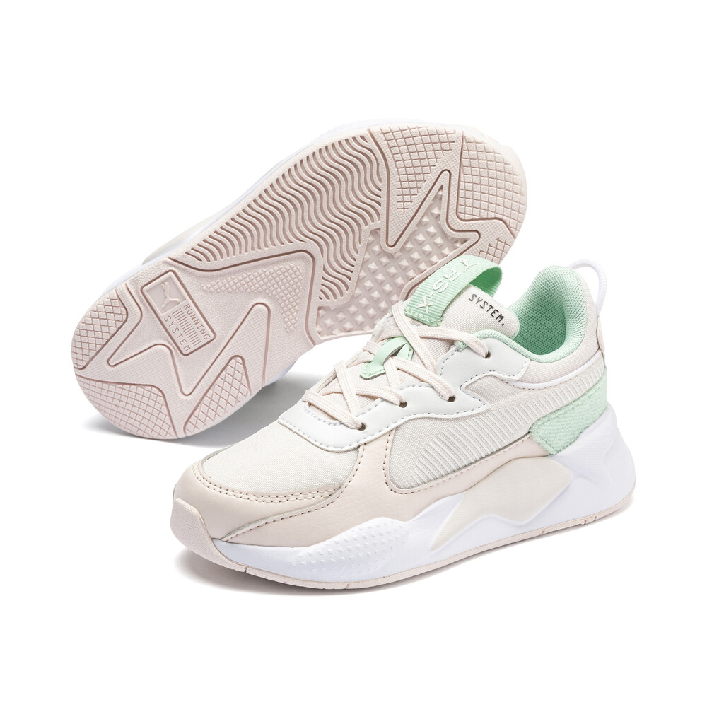 

PUMA - Детские кроссовки RS-X Collegiate PS – Mist Green-Rosewater –, Зеленый
