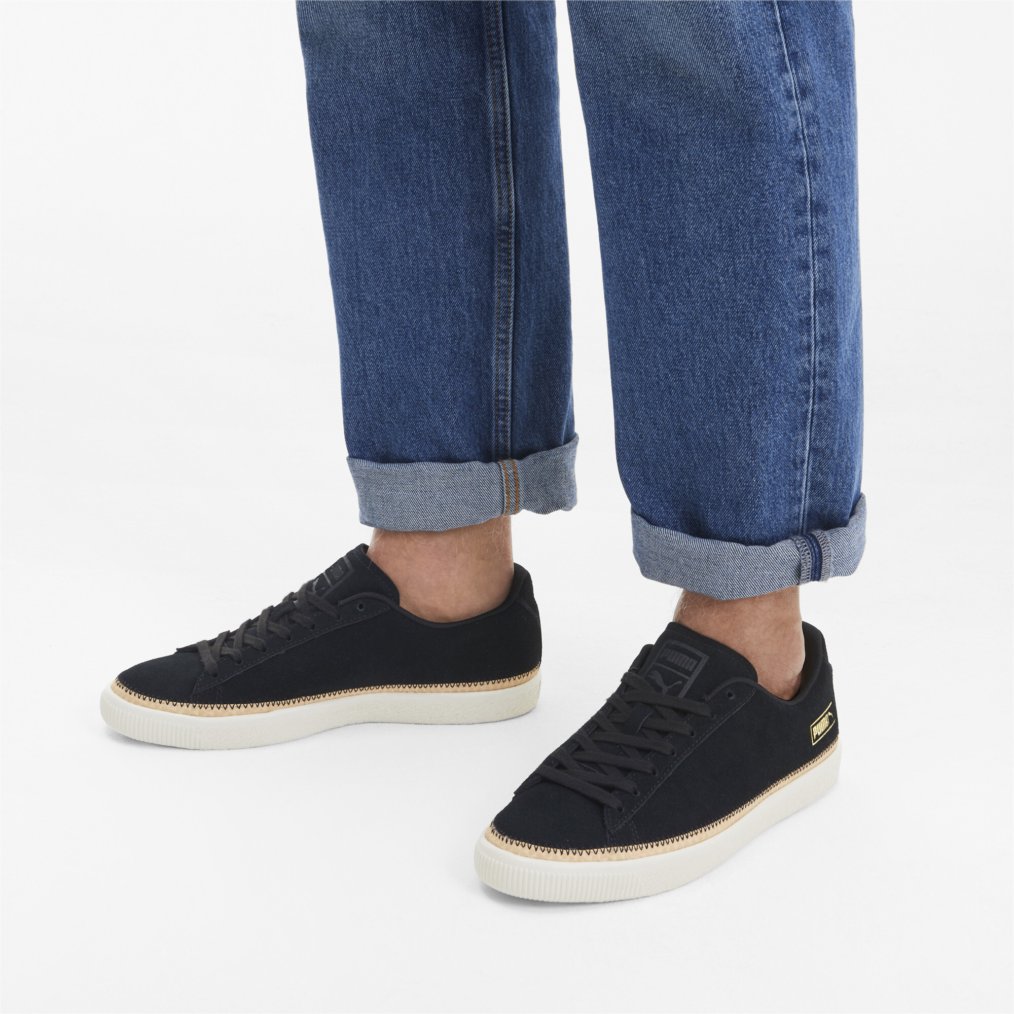 suede trim prm sneakers