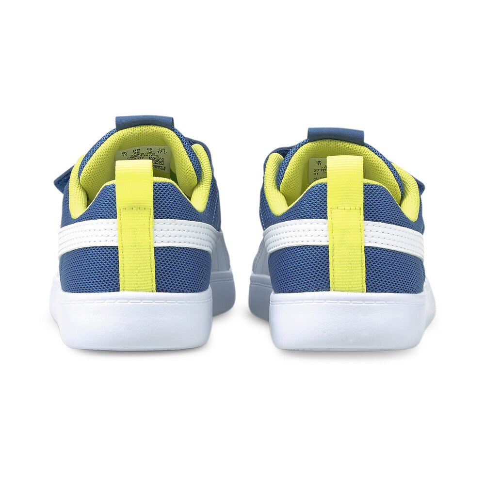 фото Детские кеды courtflex v2 mesh kids' trainers puma