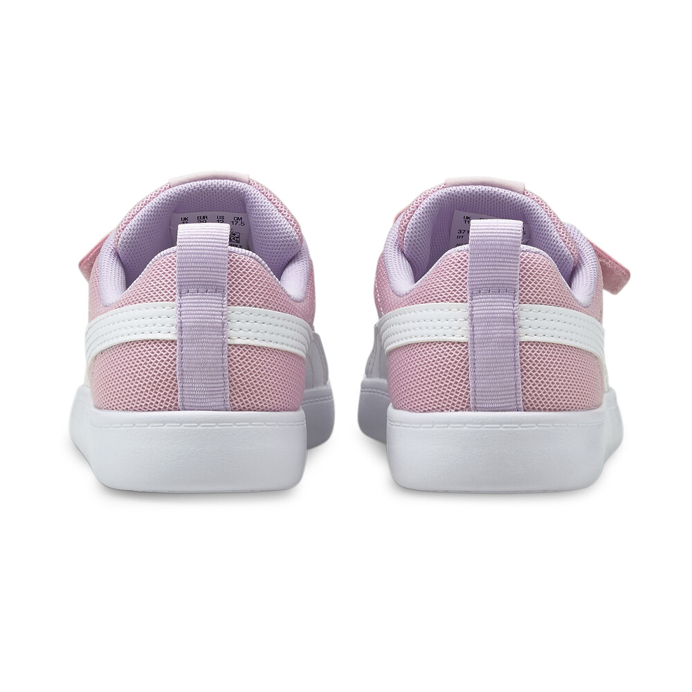 фото Детские кеды courtflex v2 mesh kids' trainers puma