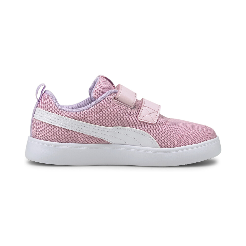 фото Детские кеды courtflex v2 mesh kids' trainers puma
