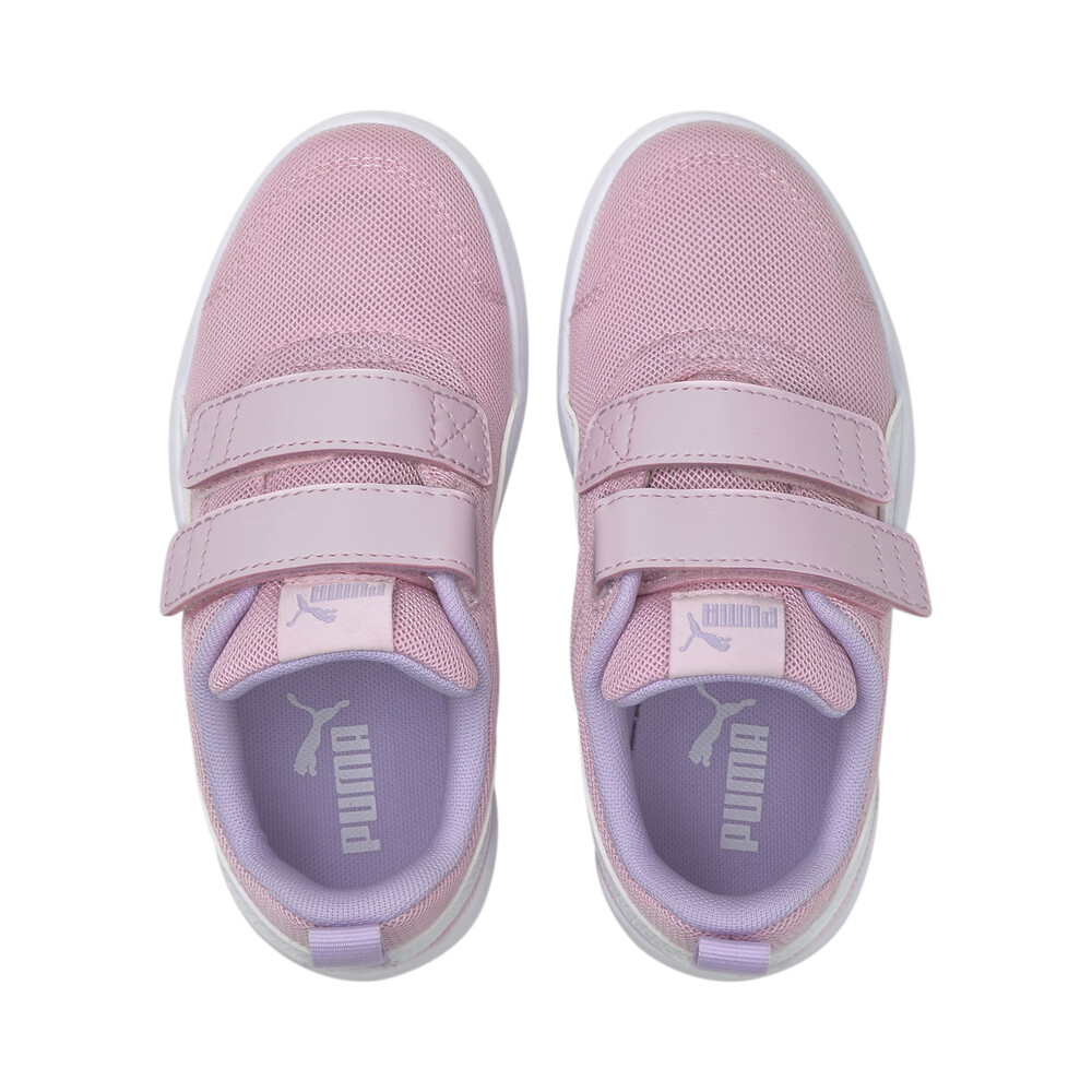 фото Детские кеды courtflex v2 mesh kids' trainers puma