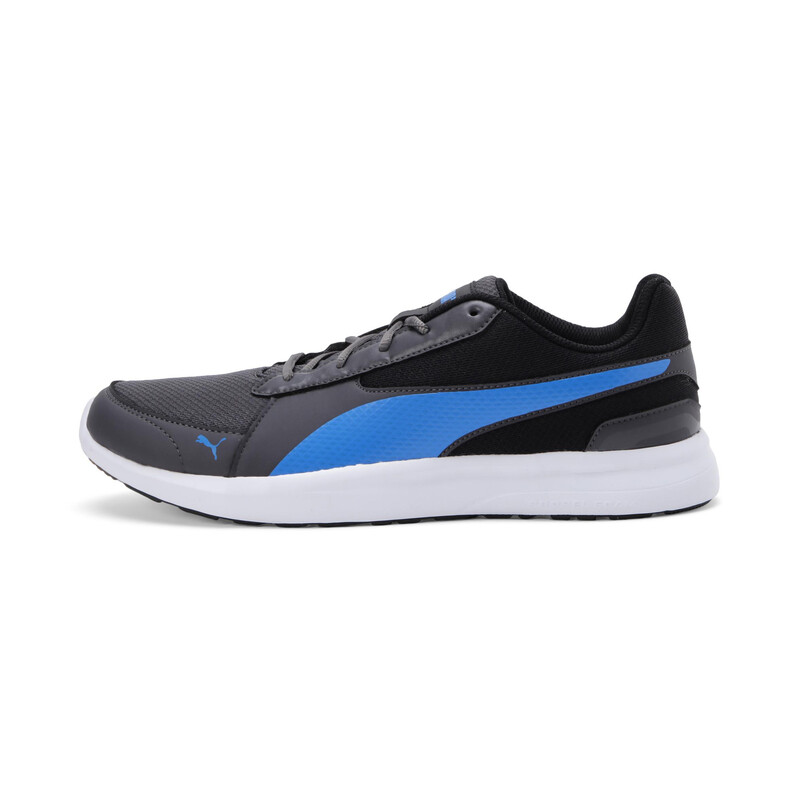 Men's PUMA Echelon V2 MU IDP Running Shoe, White/black/blue