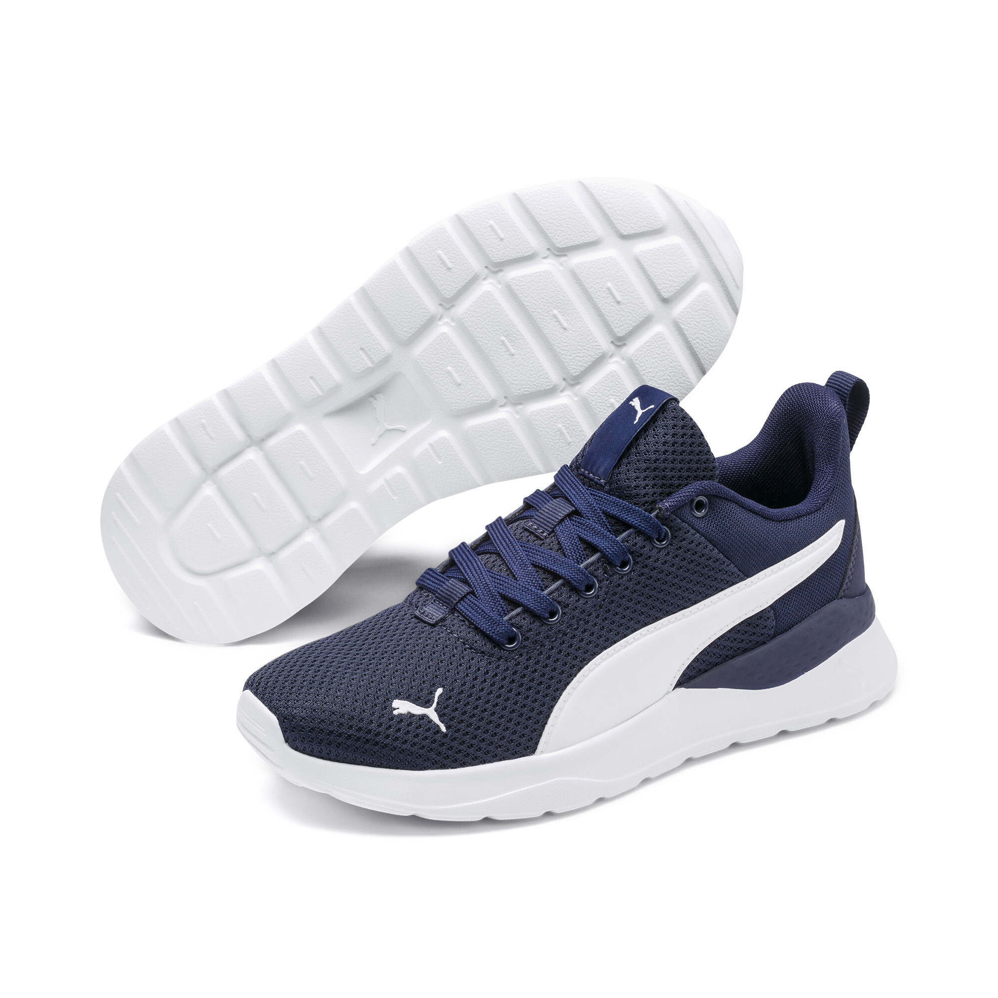 PUMA Anzarun Lite sportschoenen, Blauw/Wit, Maat 38,5 thumbnail 6