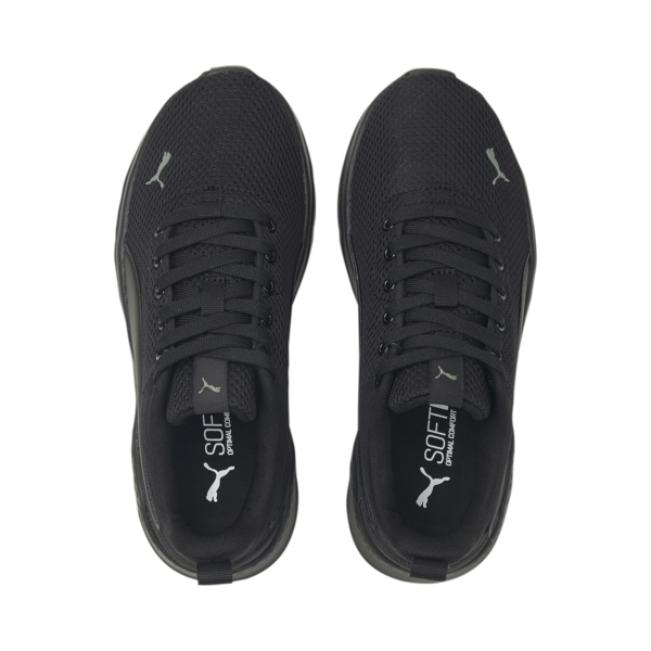 Anzarun Lite Youth Trainers, Puma Black-Ultra Gray, large-MEX