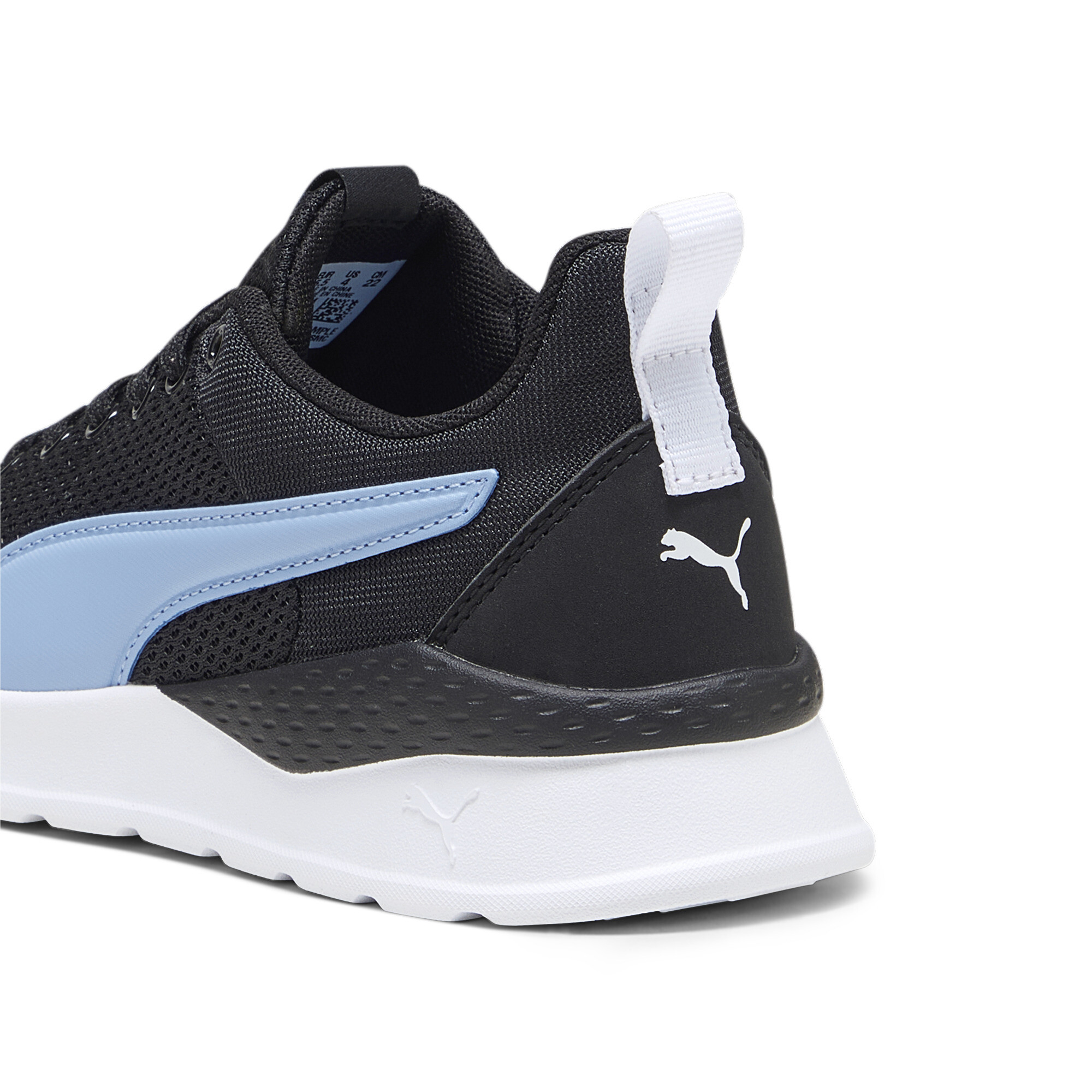 PUMA Anzarun Lite sportschoenen, Blauw/Zwart/Wit, Maat 37,5 thumbnail 5