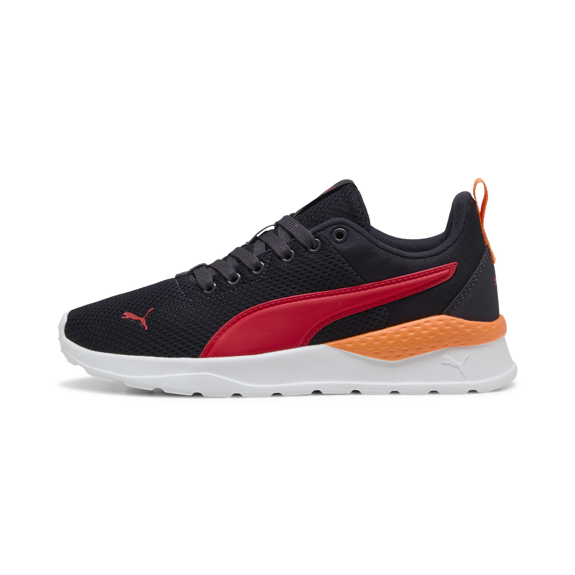 Puma Anzarun Lite Sneakers Teenager Schuhe Für Für Kinder | Mit Plain | Navy/Red/Orange Glo | Größe: 37