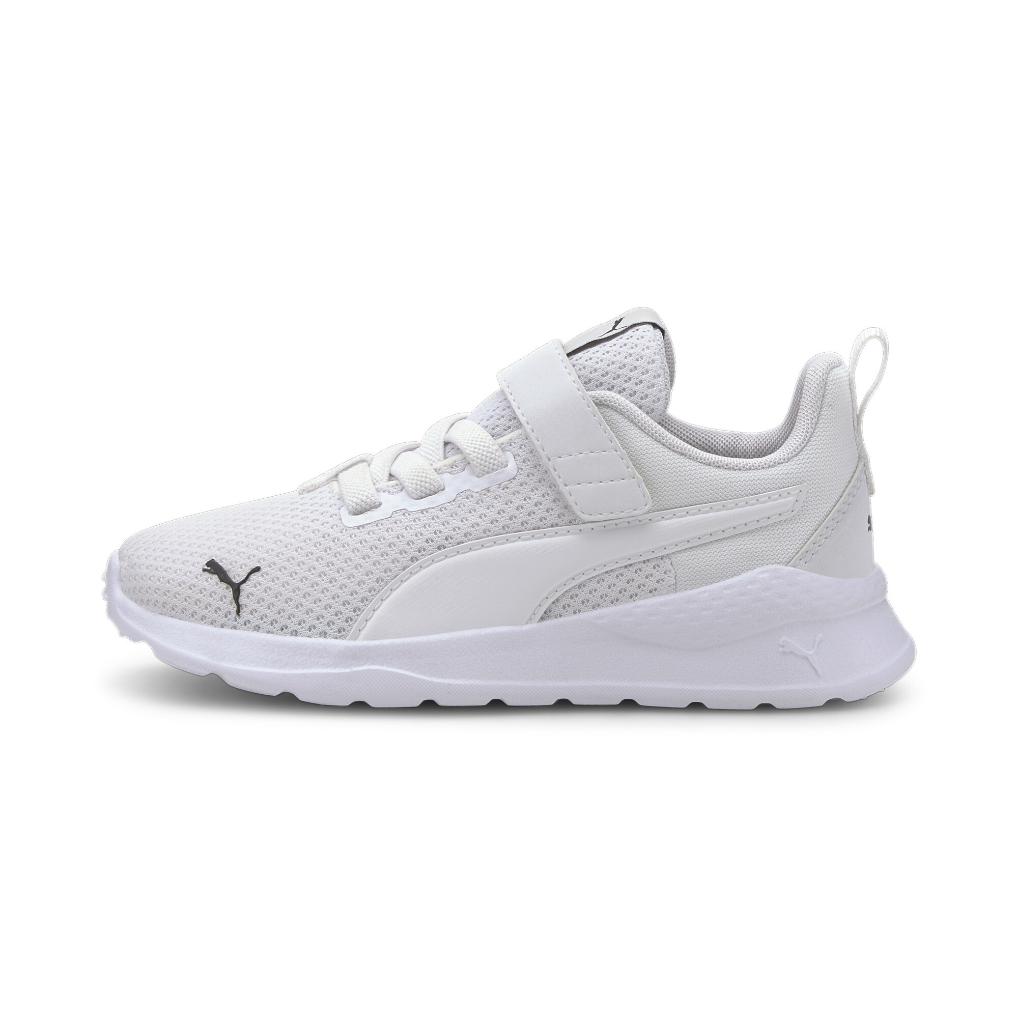 Puma Anzarun Lite Kids' Trainers, White, Size 31.5, Shoes