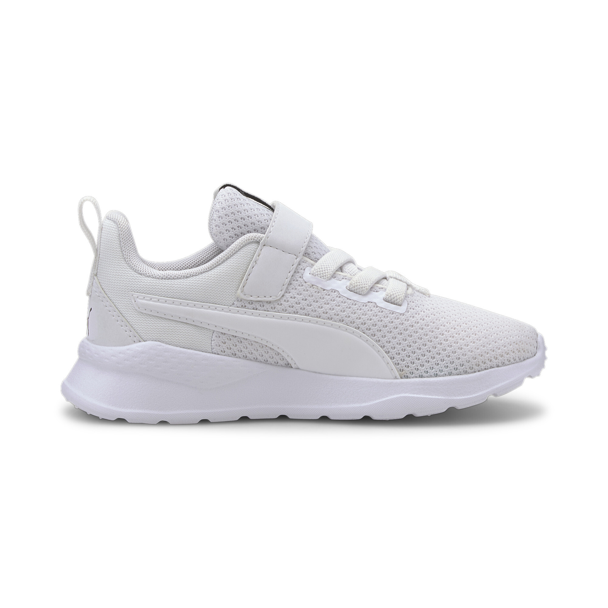 Puma Anzarun Lite Kids' Trainers, White, Size 31.5, Shoes