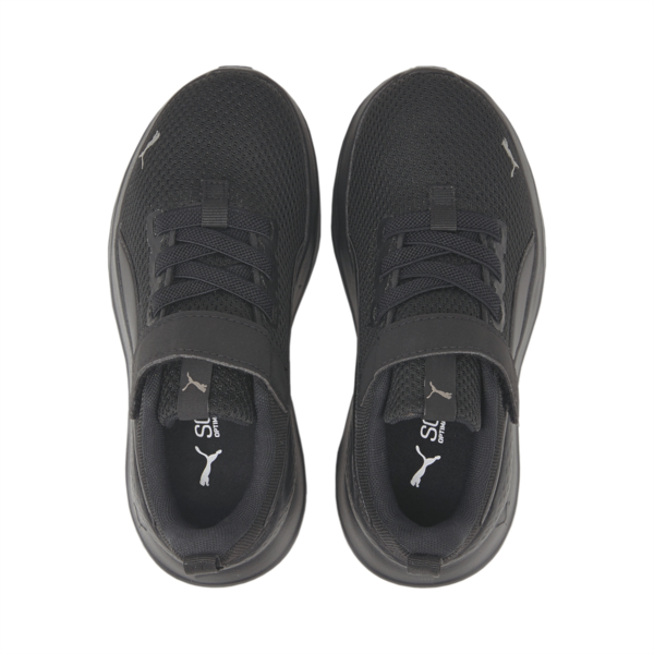 Anzarun Lite Kids' Trainers, Puma Black-Ultra Gray, large-MEX