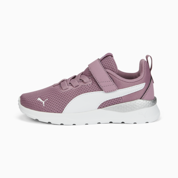 Anzarun Lite Kids' Trainers, Pale Grape-Puma White-Puma Silver, large-MEX