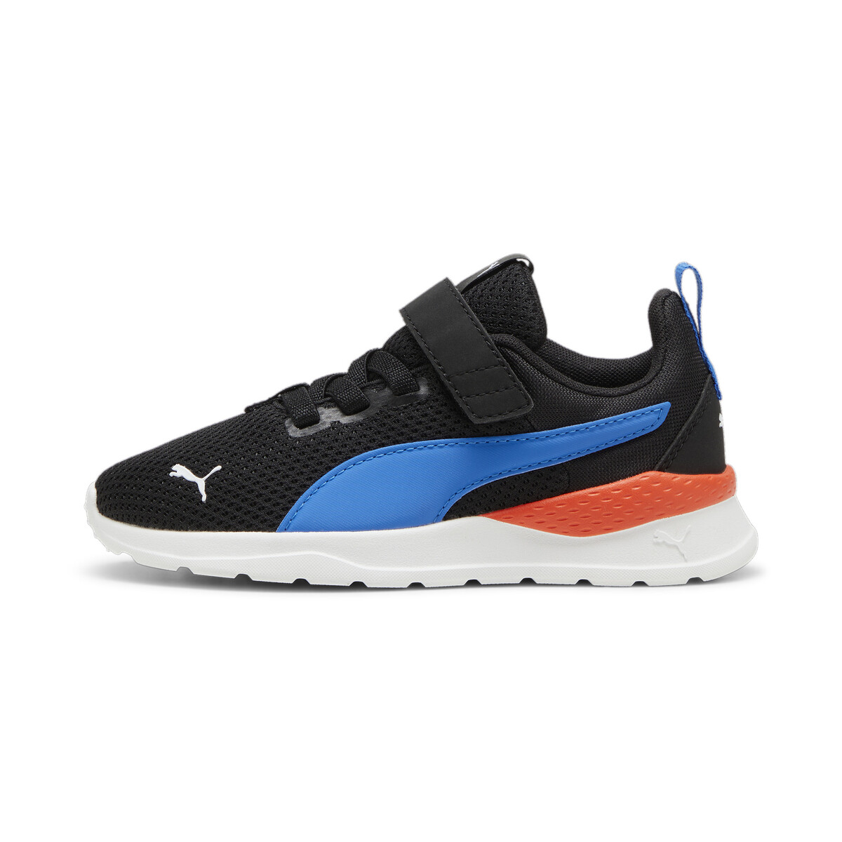Anzarun Lite Sneakers Kids in Black/Hyperlink Blue White Redmazing by PUMA, UK 10