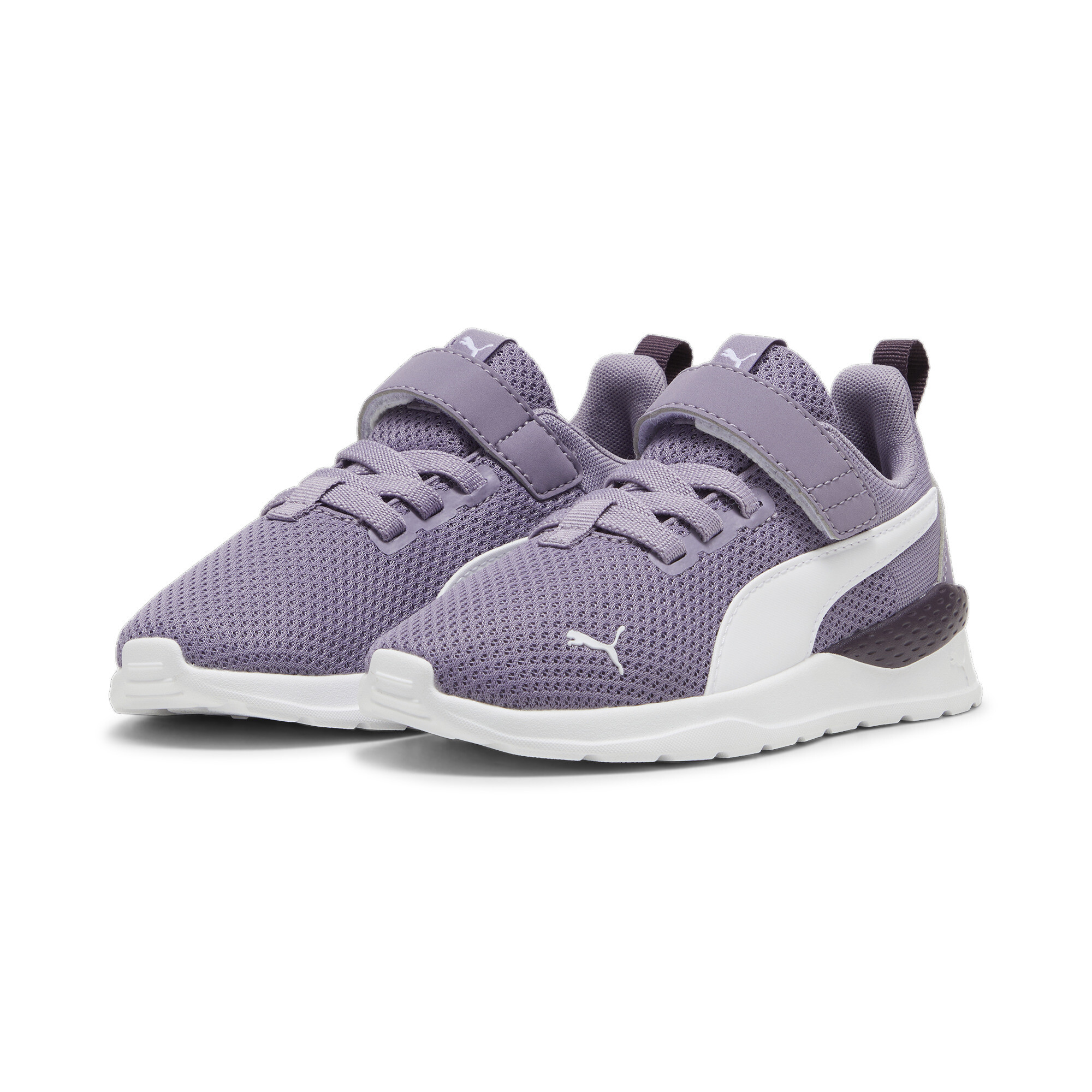 Puma Anzarun Lite Kids' Trainers, Purple, Size 34.5, Shoes