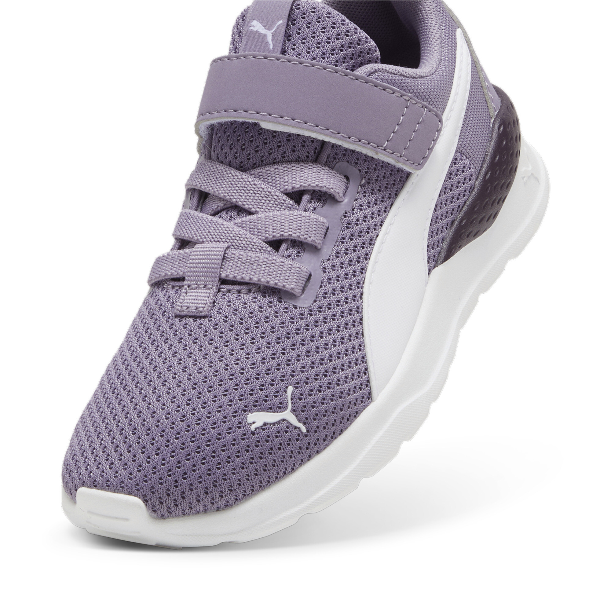 Puma Anzarun Lite Kids' Trainers, Purple, Size 34.5, Shoes