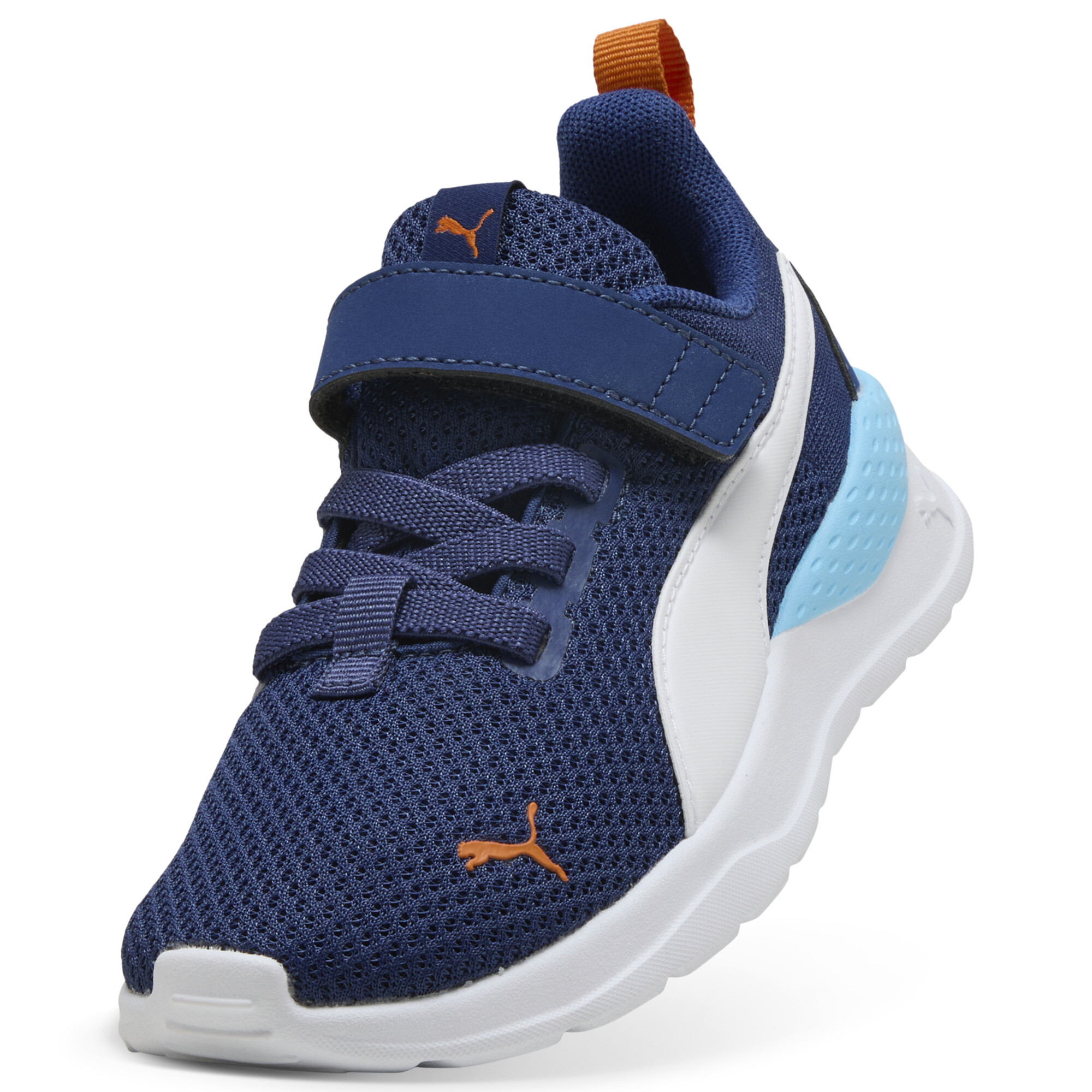 PUMA Anzarun Lite sportschoenen, Blauw/Wit, Maat 28,5 thumbnail 2