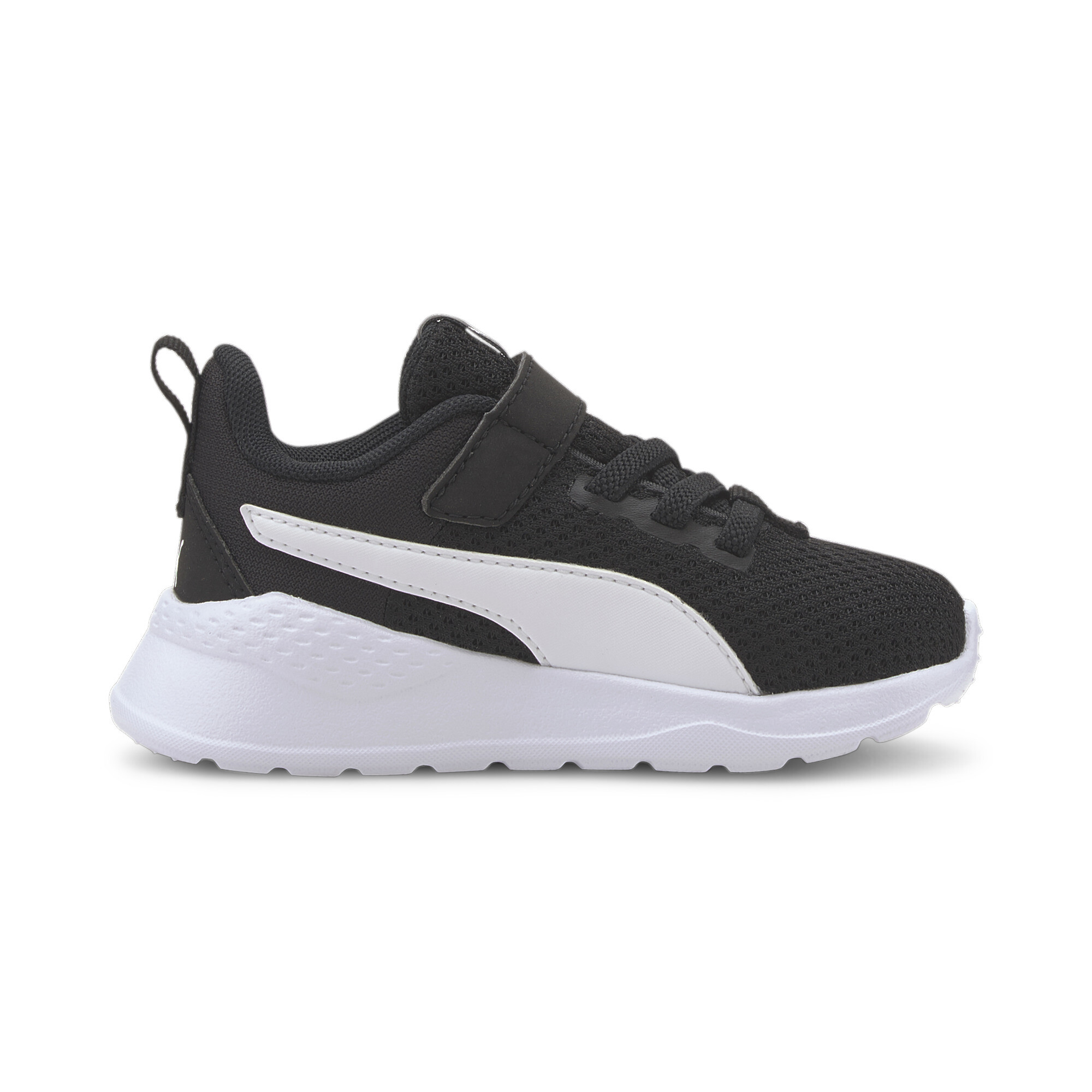 PUMA Anzarun Lite sportschoenen, Zwart/Wit, Maat 25 thumbnail 3
