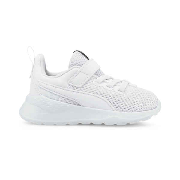 Anzarun Lite Babies' Trainers, Puma White-Puma White, large-MEX