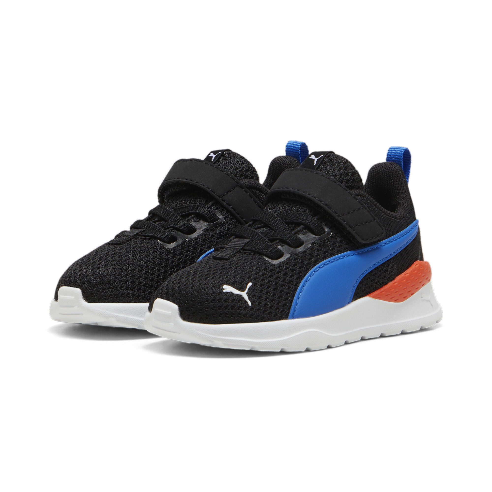 PUMA Anzarun Lite sportschoenen, Blauw/Zwart/Wit, Maat 21 thumbnail 6