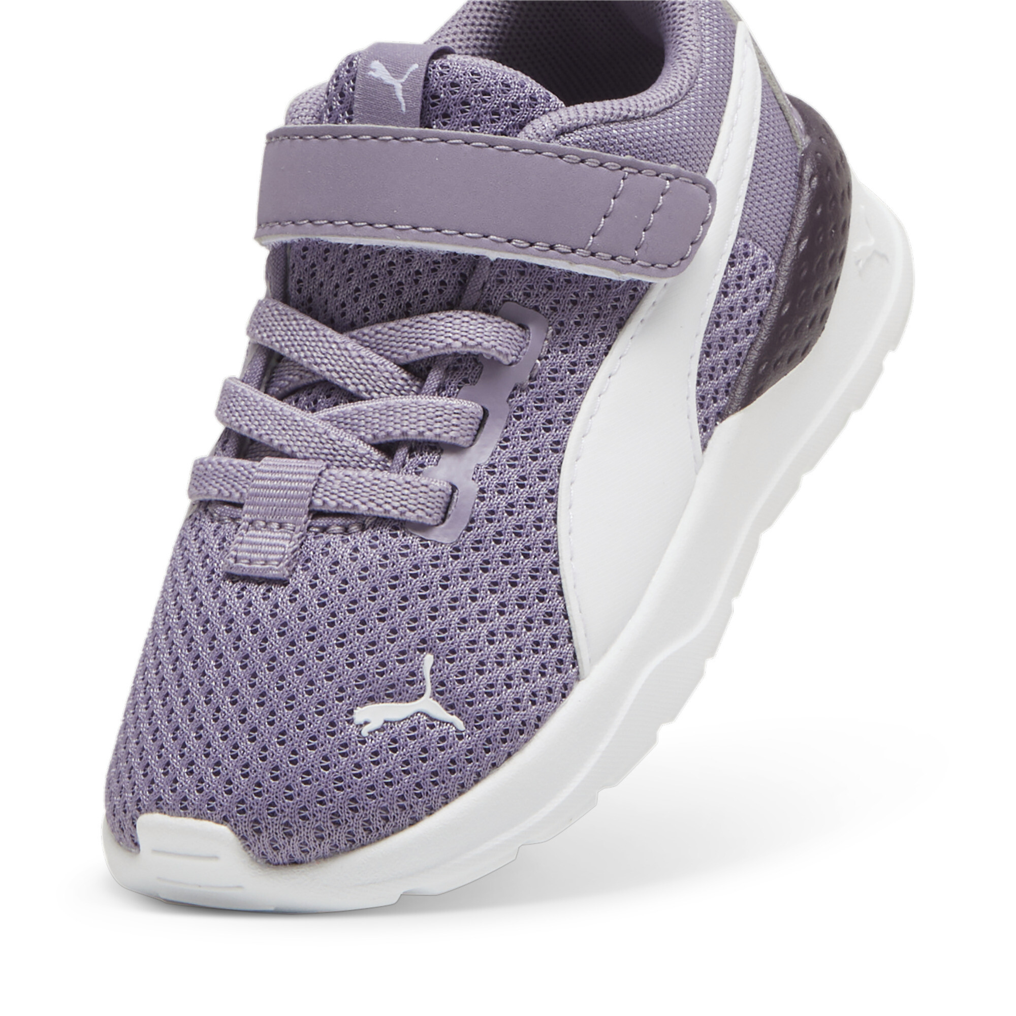 Puma Anzarun Lite Babies' Trainers, Purple, Size 24, Shoes