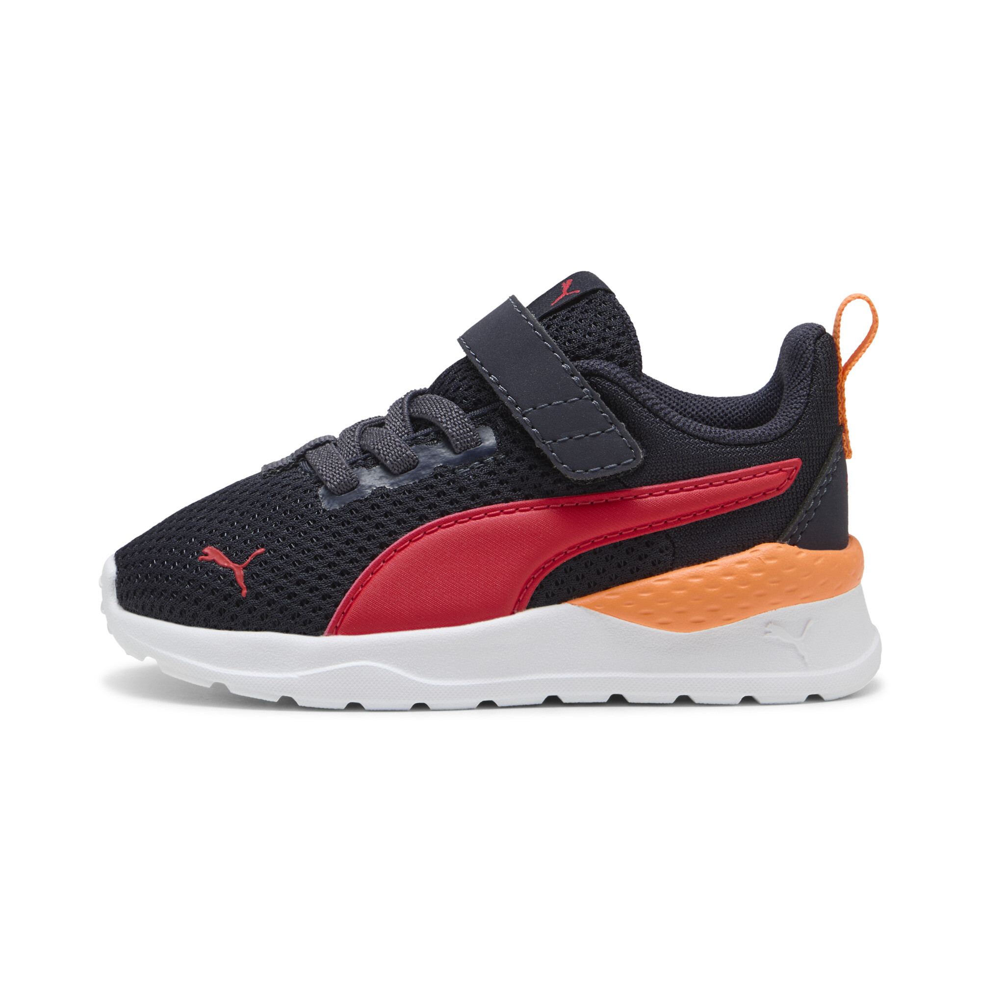 Puma Anzarun Lite Sneakers Baby Schuhe | Mit Plain | Navy/Red/Orange Glo | Größe: 21